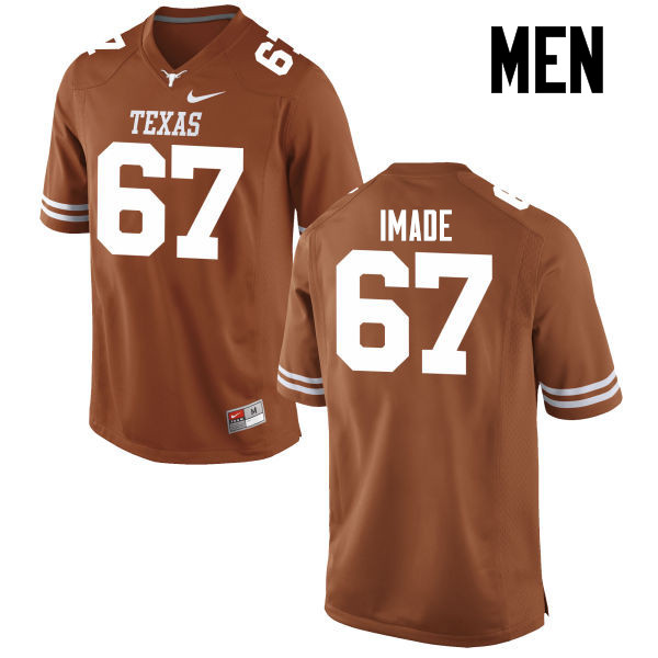 Men #67 Tope Imade Texas Longhorns College Football Jerseys-Tex Orange
